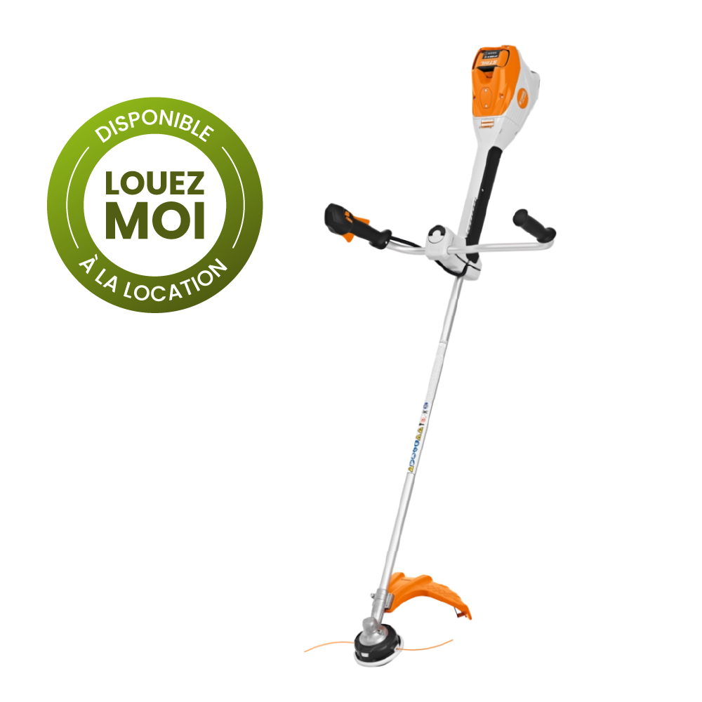 débroussailleuse à batterie Stihl FSA 200 avec guidon double