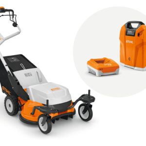 Tondeuse à gazon STIHL RMA 765 V Pack AR2000L, batterie professionnelle, largeur 63 cm