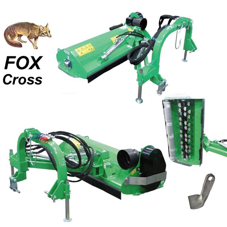Fox Cross 1200, 1400, 1600 Tondeuse porté 3 points Kubota FOX CROSS
