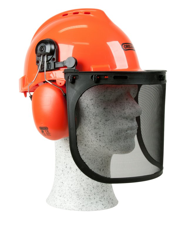 Casque Oregon Yukon – Sécurité complète avec visière & protections auditives