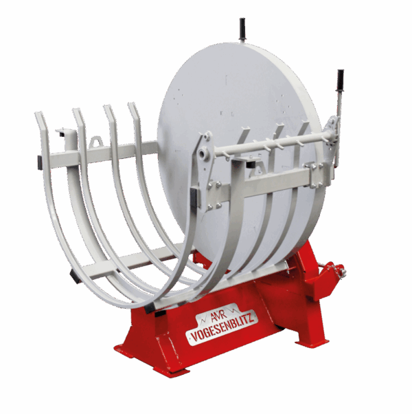Fagoteuse à bande polyester – Basculement mécanique 3 points tracteur