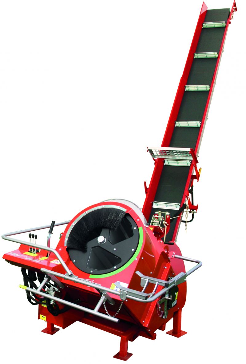 Scie à tambour TRIOMAT SAT3-700 – Haut débit, lame Ø700, tapis 5 m