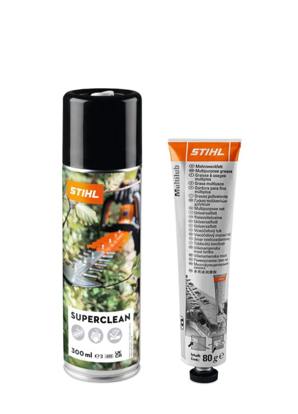 Care & Clean Kit HS PLUS Stihl – Kit nettoyage et entretien taille-haies – Image 2