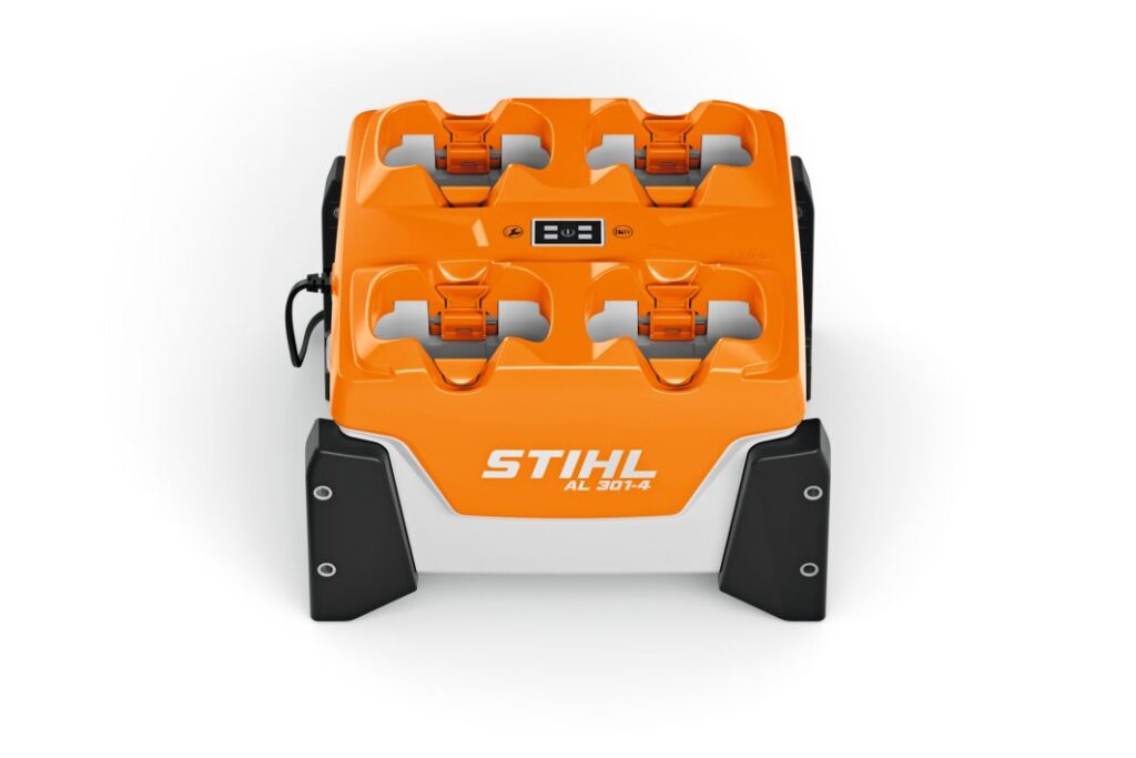 Stihl AL 301-4 – Chargeur rapide pour 4 batteries AP SYSTEM