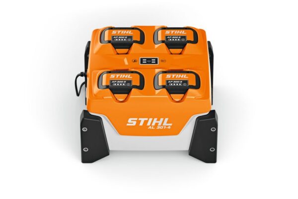 Multi-chargeur rapide Stihl AL 301-4 – Charge séquentielle pour 4 batteries AP SYSTEM – Image 2