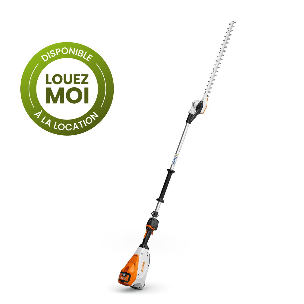 STIHL HLA 135 – Taille-haie sur perche pro à batterie, longue portée