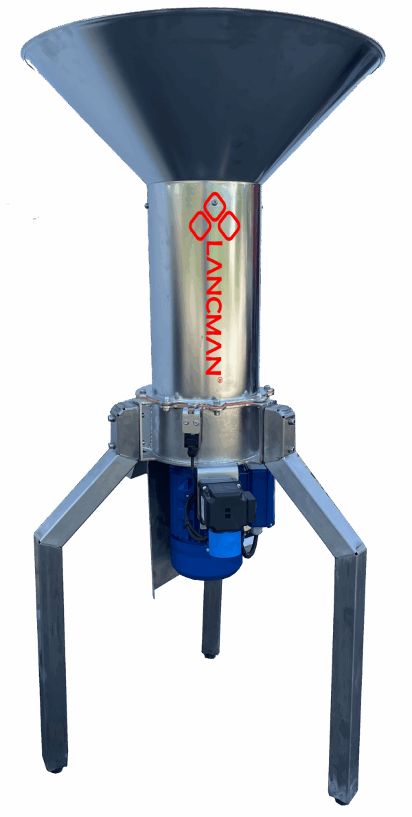 LANCMAN MIDI I500 – Moulin à fruits inox professionnel 950 kg/h