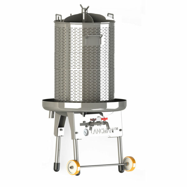 LANCMAN VSX – Pressoir à fruits à eau avec base fixe (disponible en 35L, 55L et 80L)