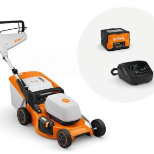 Tondeuse à batterie Stihl RMA 253 T – Silencieuse, performante et avec entraînement des roues