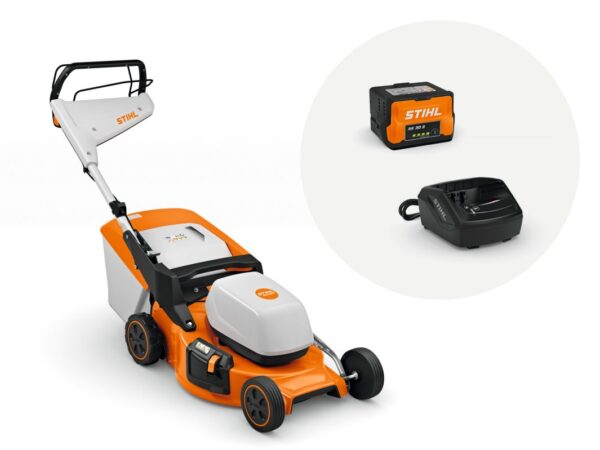 Tondeuse à batterie Stihl RMA 253 T – Silencieuse, performante et avec entraînement des roues