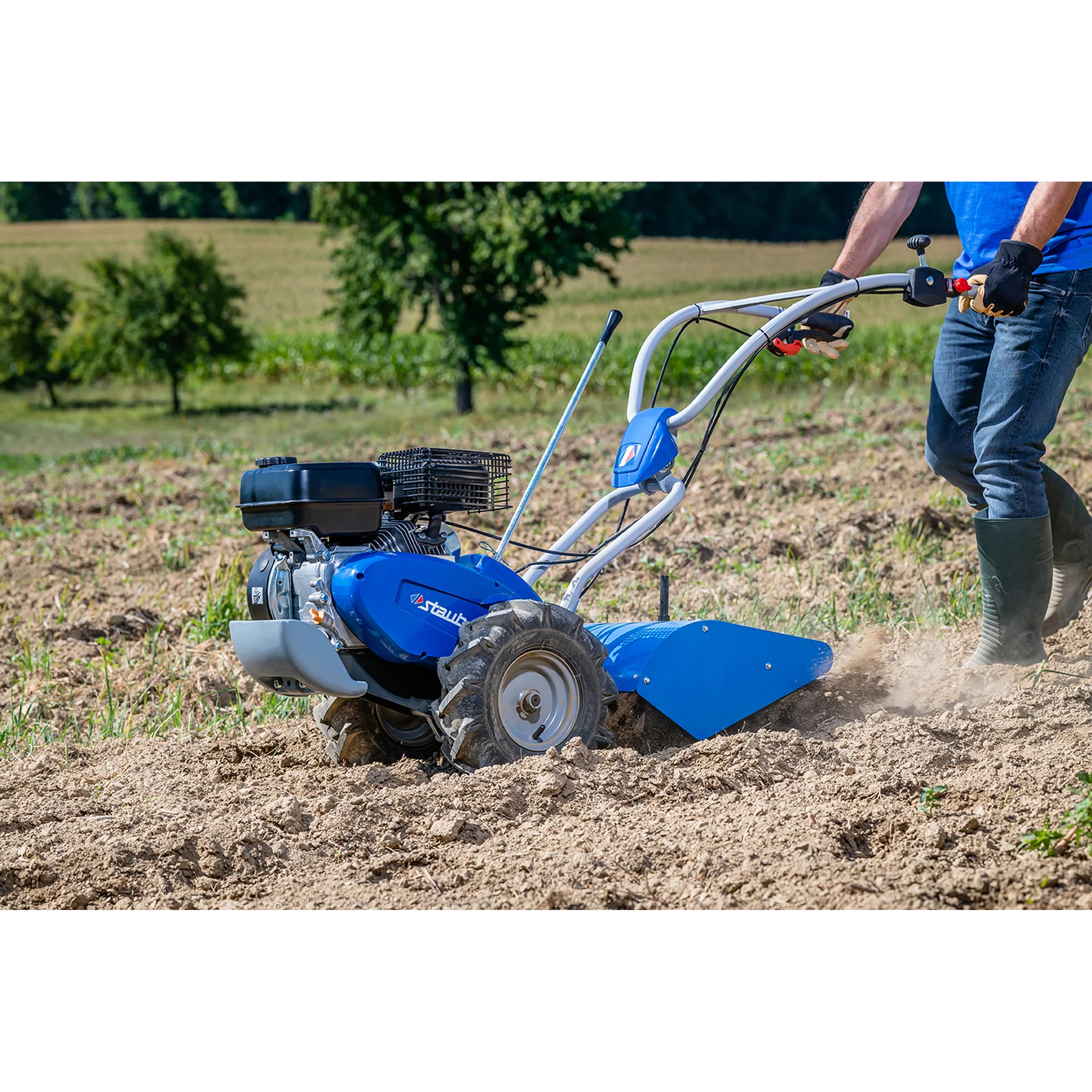 Rotobineuse STAUB 480 R – Idéale pour retourner jusqu’à 2500 m² avec précision et confort – Image 2