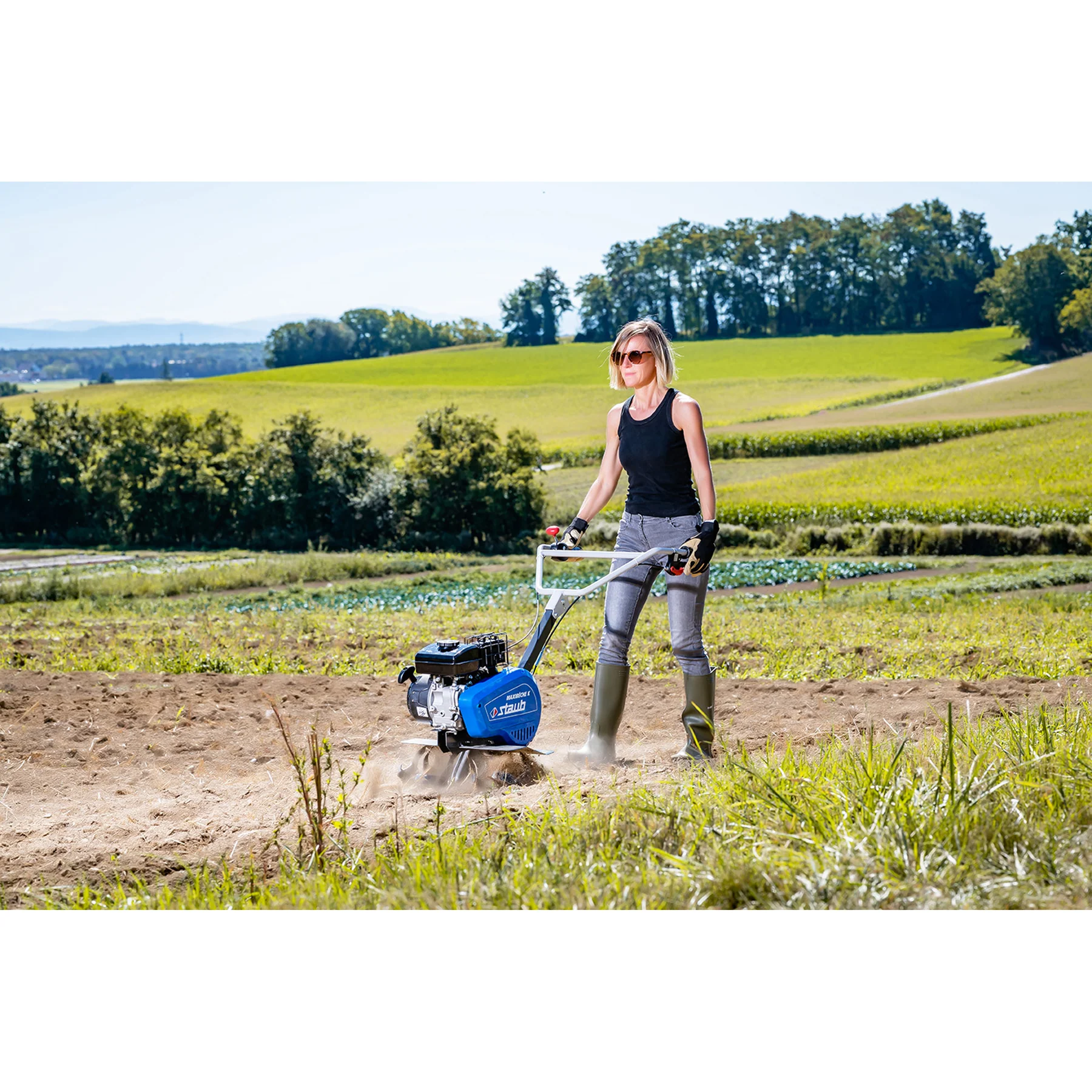 Motobineuse STAUB MAXIBÊCHE K – Légère, maniable et performante pour petits potagers – Image 3