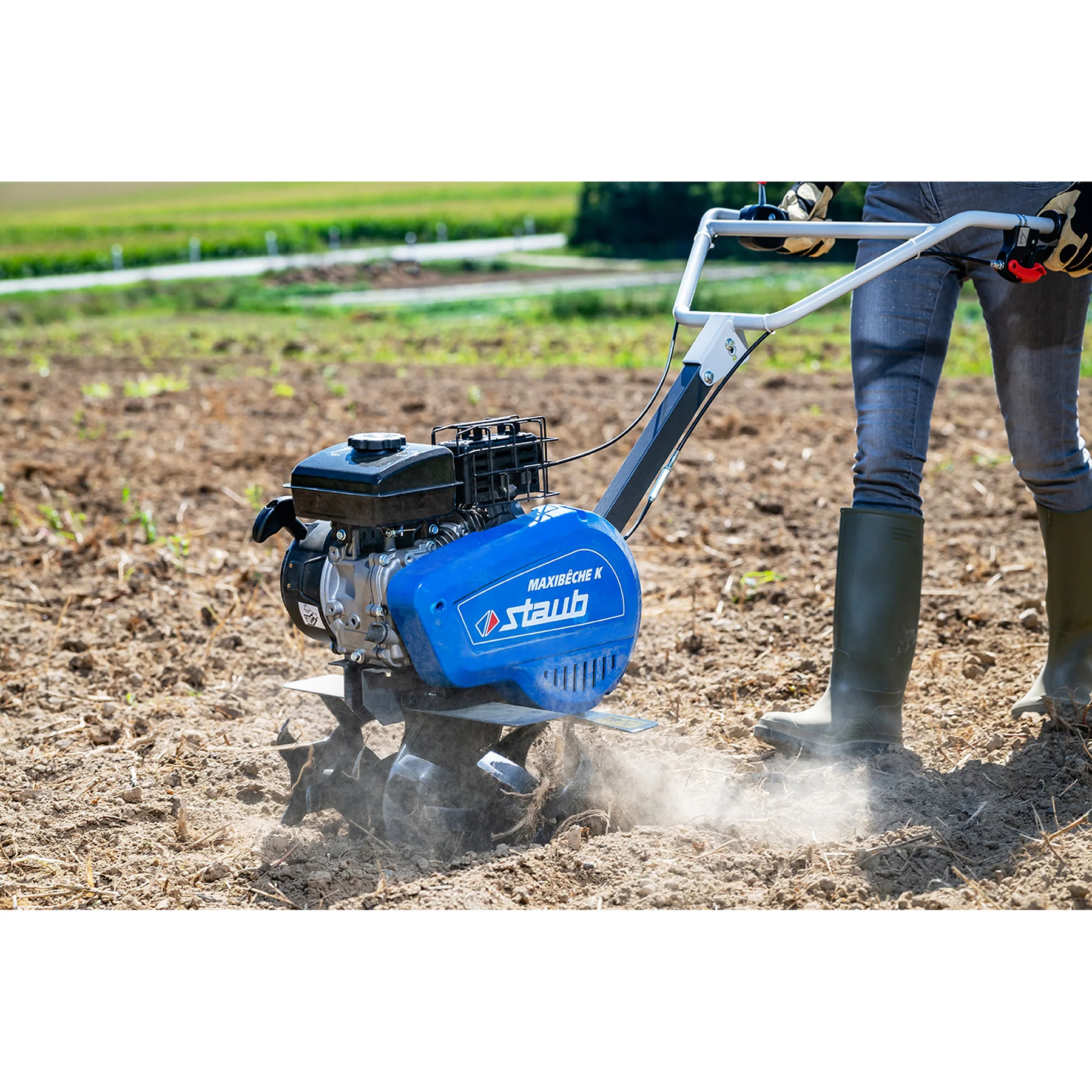 Motobineuse STAUB MAXIBÊCHE K – Légère, maniable et performante pour petits potagers – Image 2