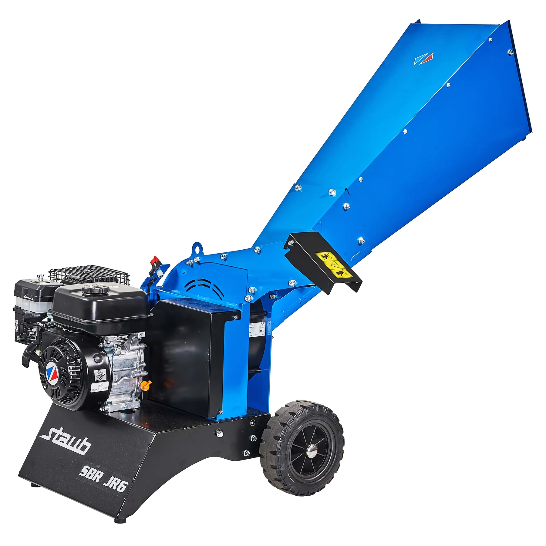 Broyeur de branches thermique STAUB SBR JR6 – 5,5 ch pour végétaux jusqu’à 50 mm – Image 2