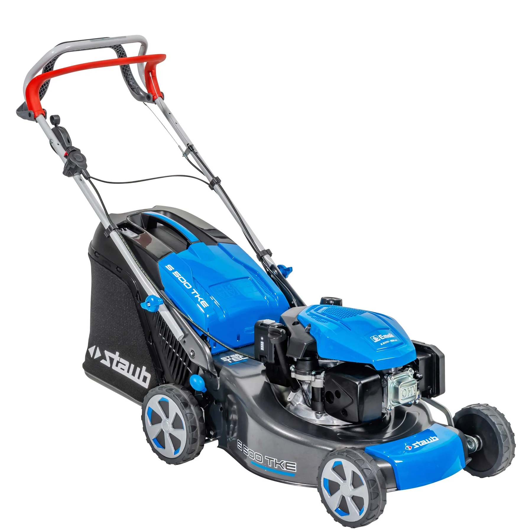 Tondeuse Staub S 500 TKE Confort Plus – 46 cm, démarrage électrique & traction