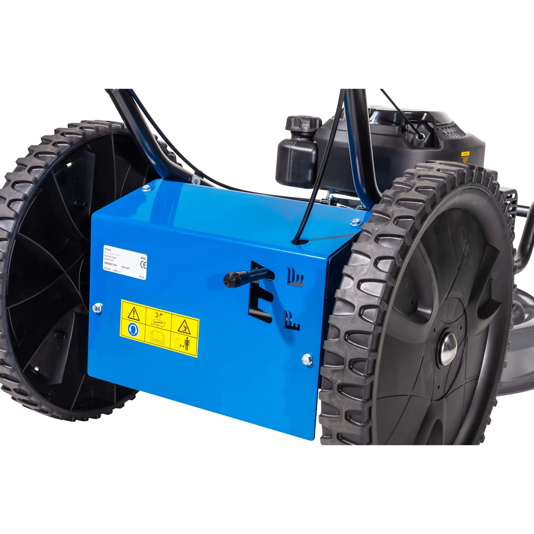 Débroussailleuse à roues Staub SDM 487 – Mulching, herbes hautes, 2000 m² – Image 2