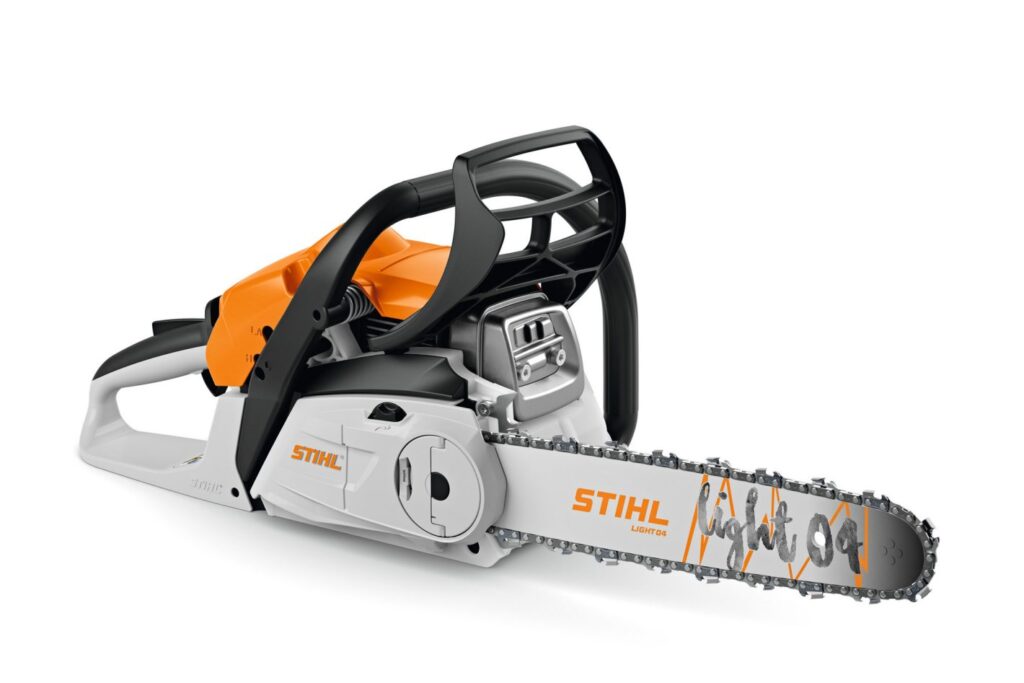 Tronçonneuse thermique STIHL MS 182 C-BE avec guide-chaîne 35 cm et démarrage ErgoStart