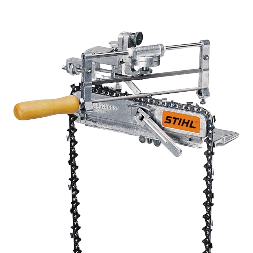 Affûteuse FG2 STIHL – Affûtage manuel et précis pour chaînes de tronçonneuse