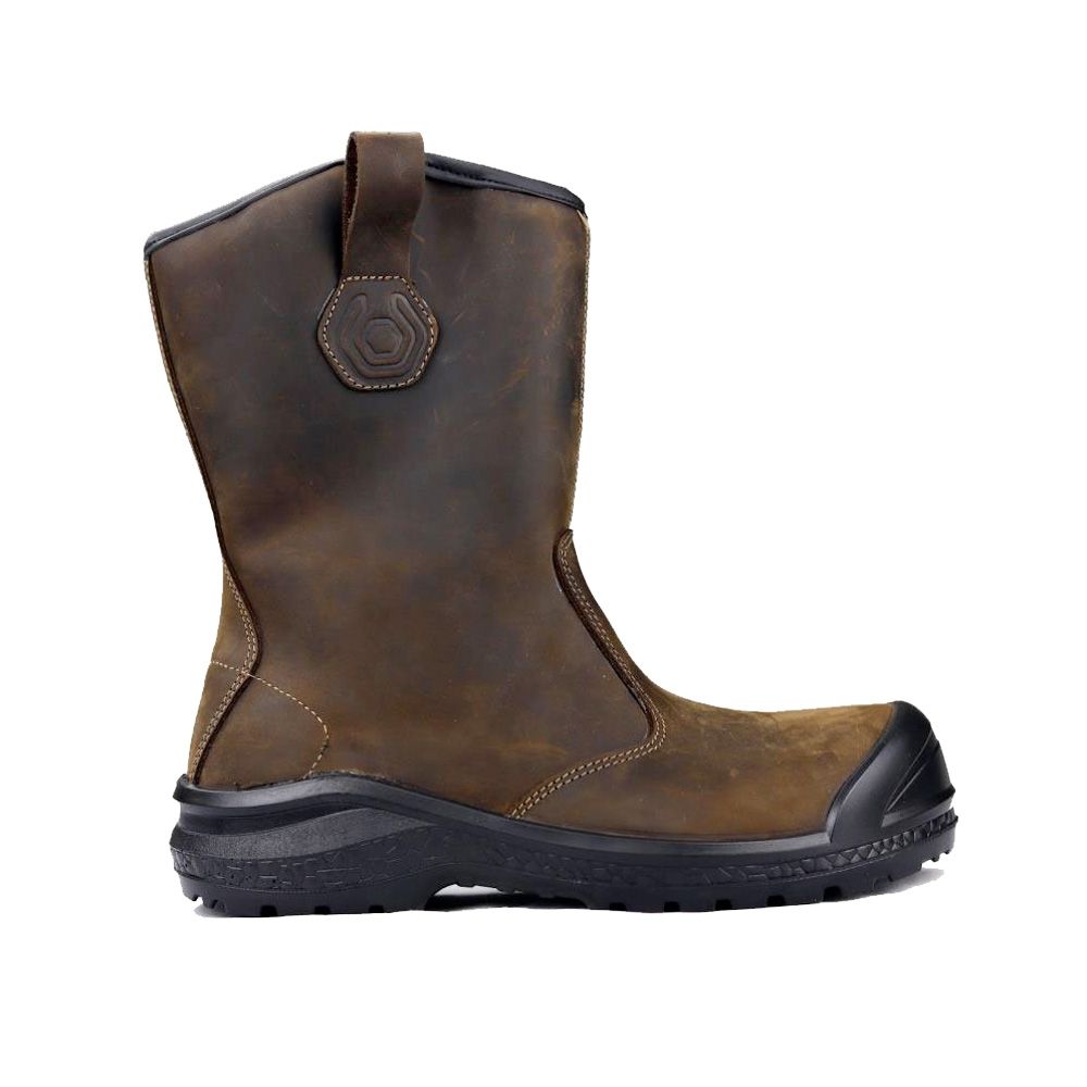 Bottes de travail Base Be-Extreme B0870 S3 CI SRC, cuir hydrofuge et semelle AirTech 4x4
