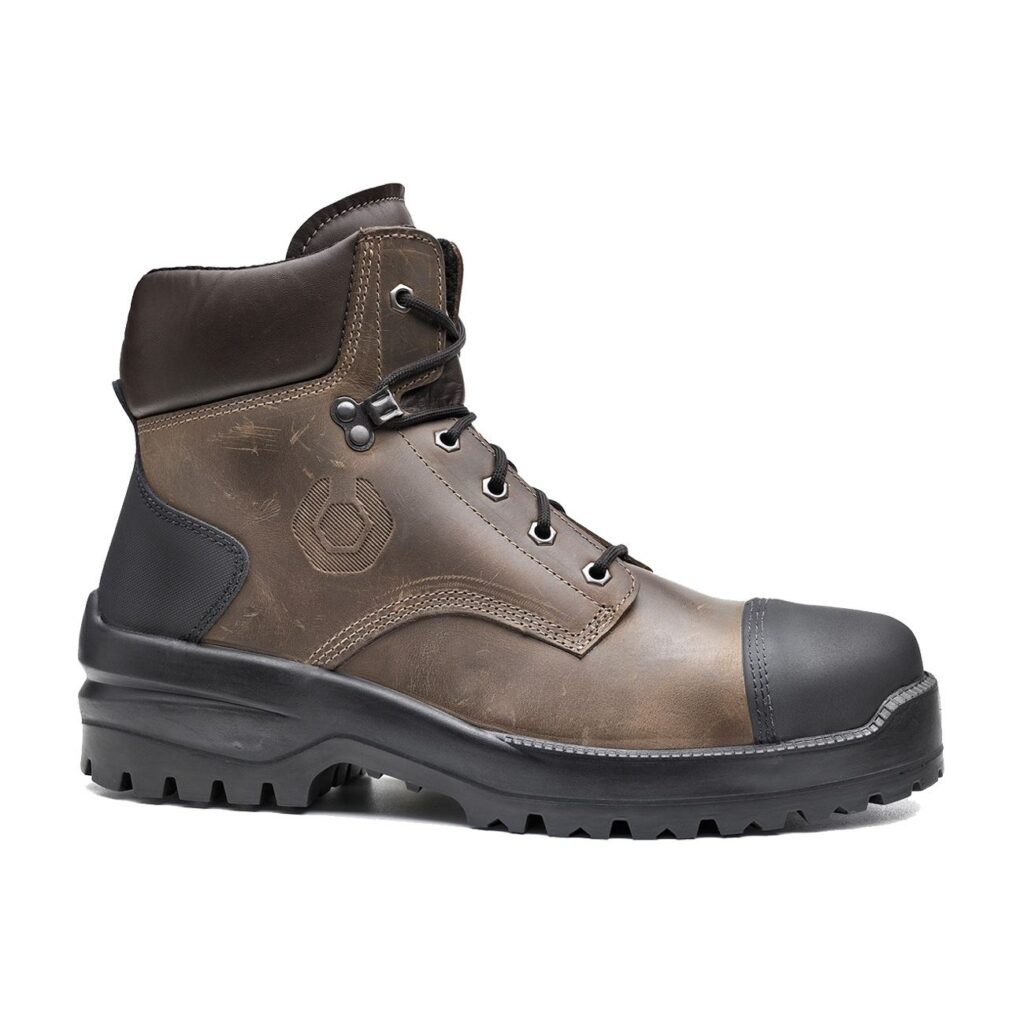 Bottes de travail Base Bison Top B0741 S3 HRO HI CI SRC cuir graissé