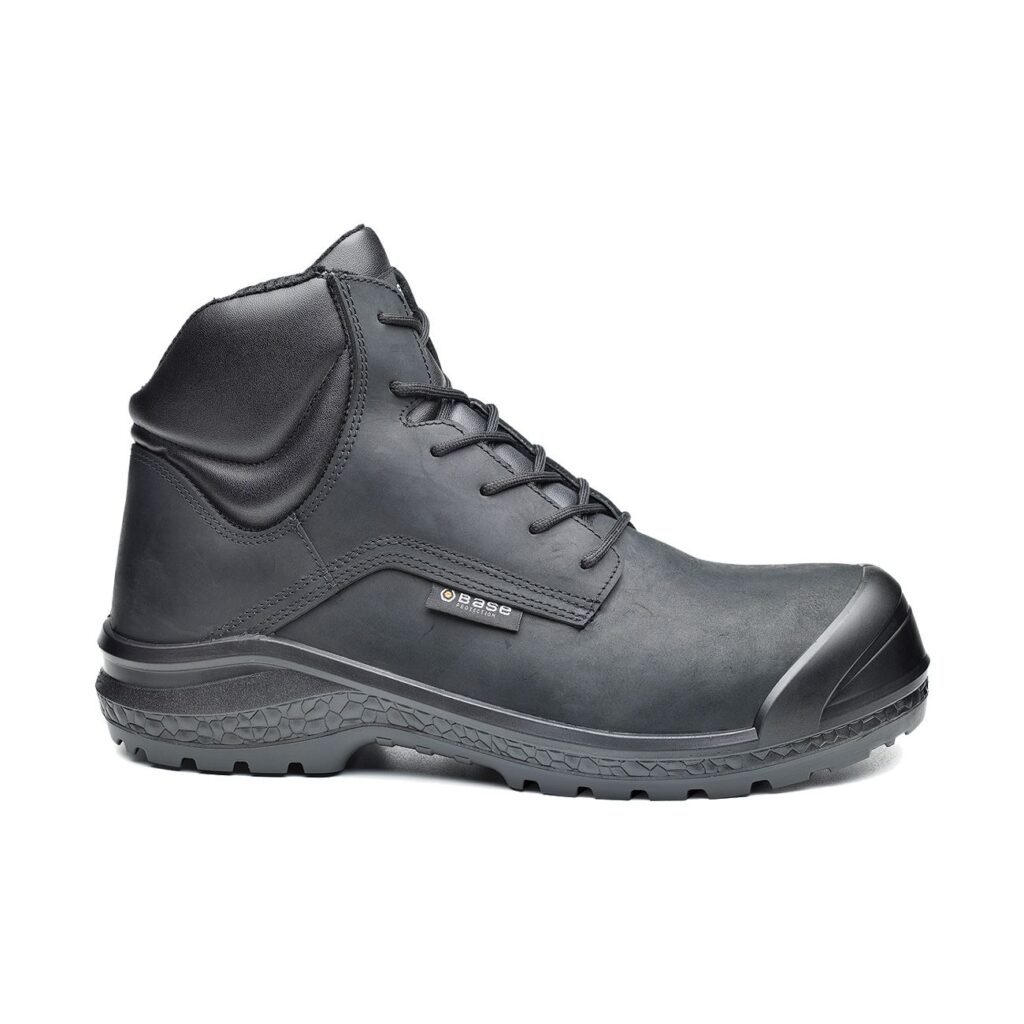 Chaussures de sécurité montantes Base Be-Jetty Top B0883B S3 CI SRC, cuir hydrofuge et semelle AirTech anti-fatigue