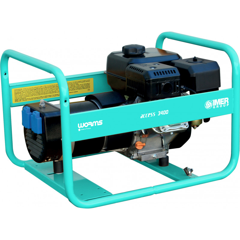 Groupe électrogène ACCESS 3400 Imer 2.7 kW monophasé robuste et fiable