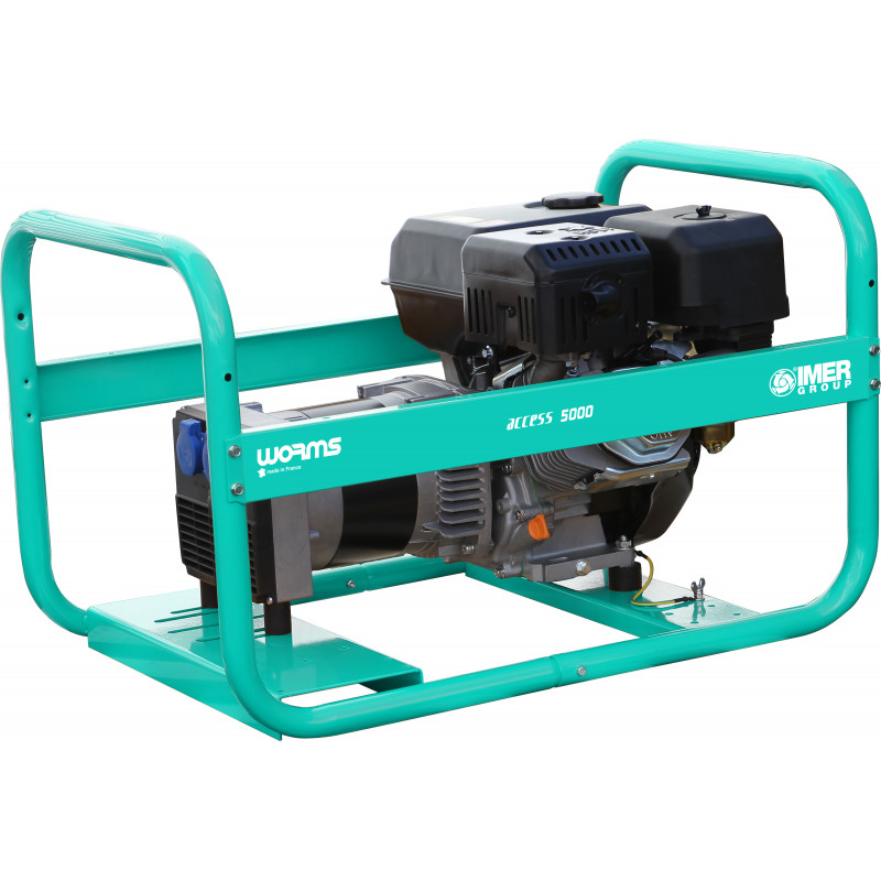 Groupe électrogène ACCESS 5000 Imer 5.4 kW monophasé robuste et fiable