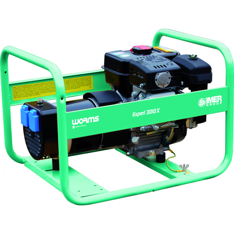 Groupe électrogène EXPERT 3010 X 2.6 kW monophasé robuste et fiable