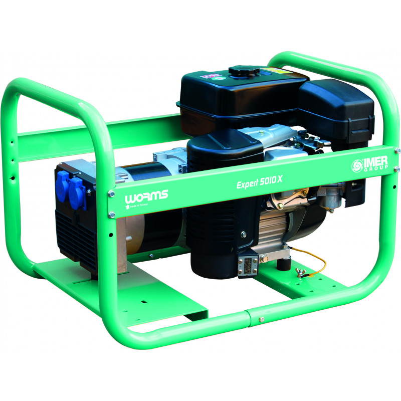 Groupe électrogène EXPERT 5010 X 4.3 kW monophasé robuste et performant