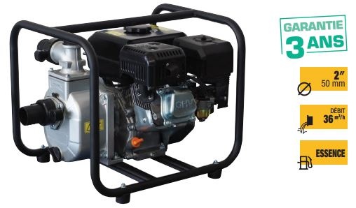 Motopompe ACCESS J 36-50 moteur 4 temps
