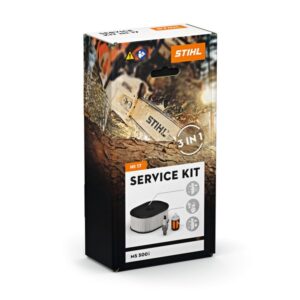 Service Kit N°17 STIHL avec filtre à air HD2, bougie et crépine pour entretien de la tronçonneuse MS 500i