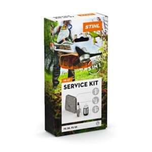 Service Kit N°47 STIHL avec filtre à air, bougie et crépine pour entretien débroussailleuse thermique