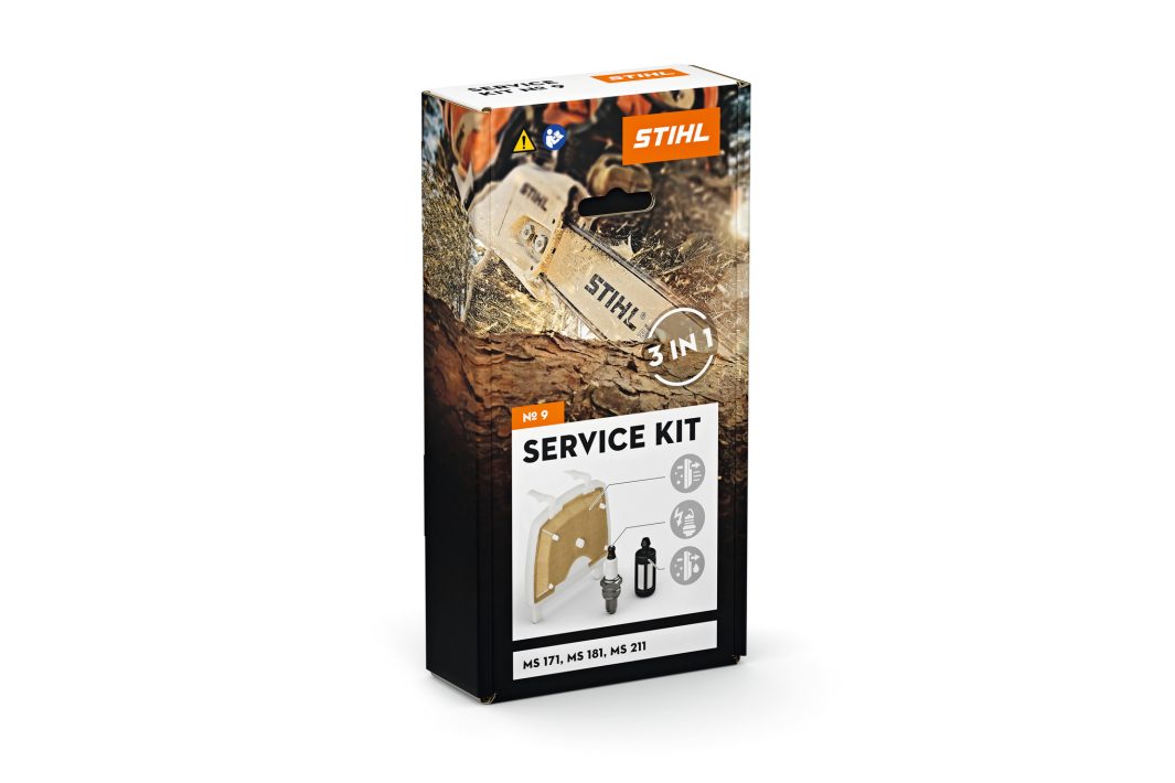 Service Kit N°9 STIHL pour tronçonneuses MS 181 et MS 211