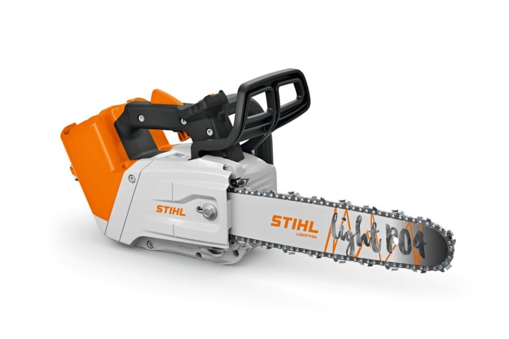 Tronçonneuse d’élagage à batterie STIHL MSA 220 TC-O avec capteur d’huile et chaîne PS3