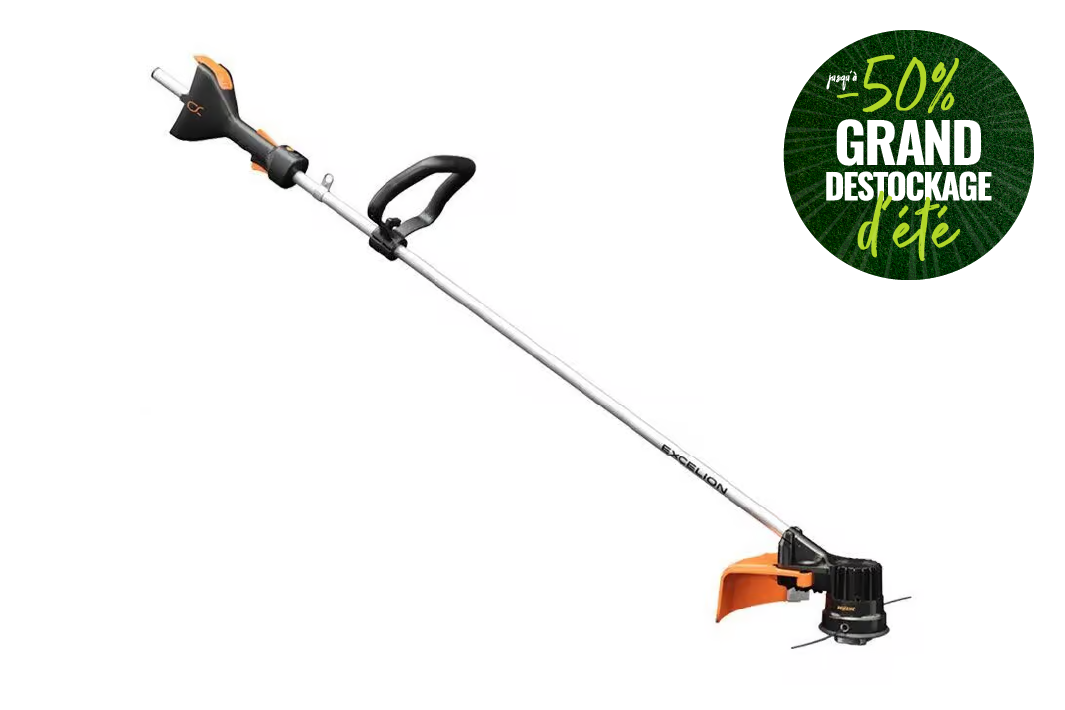 Coupe-bordures à batterie Pellenc EXCELLION ALPHA en promotion jusqu'à -50%