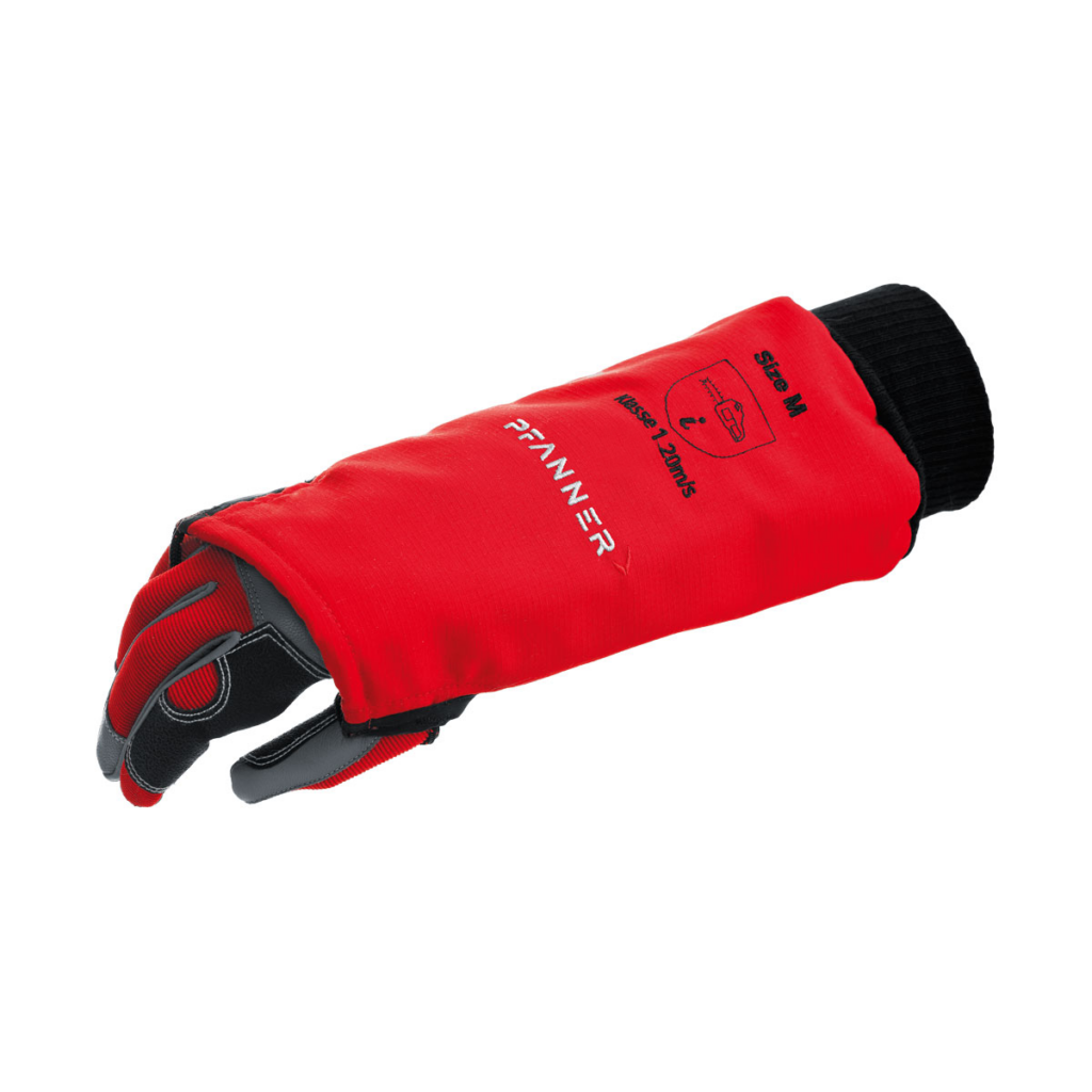 Manchette Flexprotect PFANNER Gauche protection avant-bras main tronçonneuse