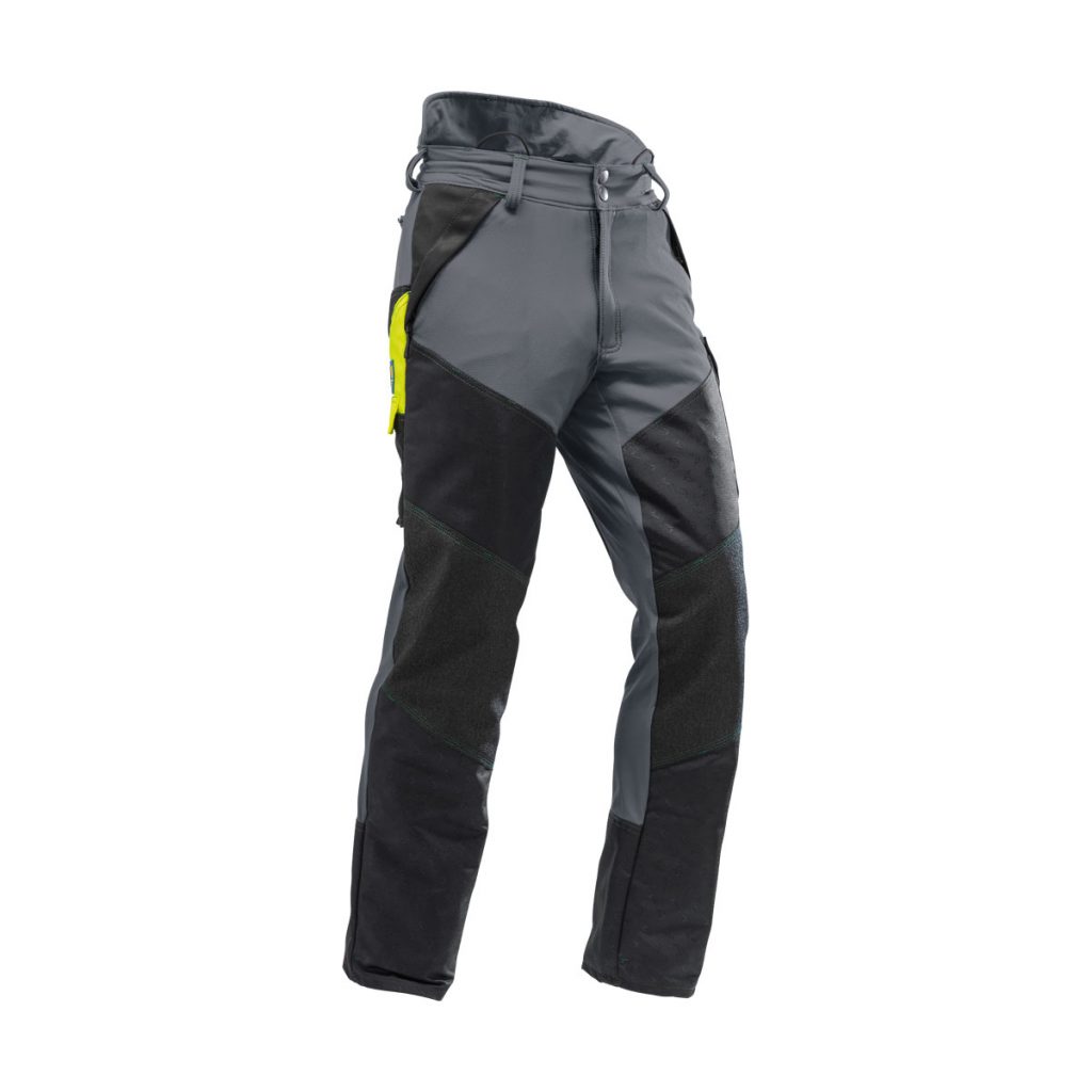 Pantalon anti-coupures PFANNER Gladiator Extrême Type A gris, protection Dyneema et tissu Gladiator