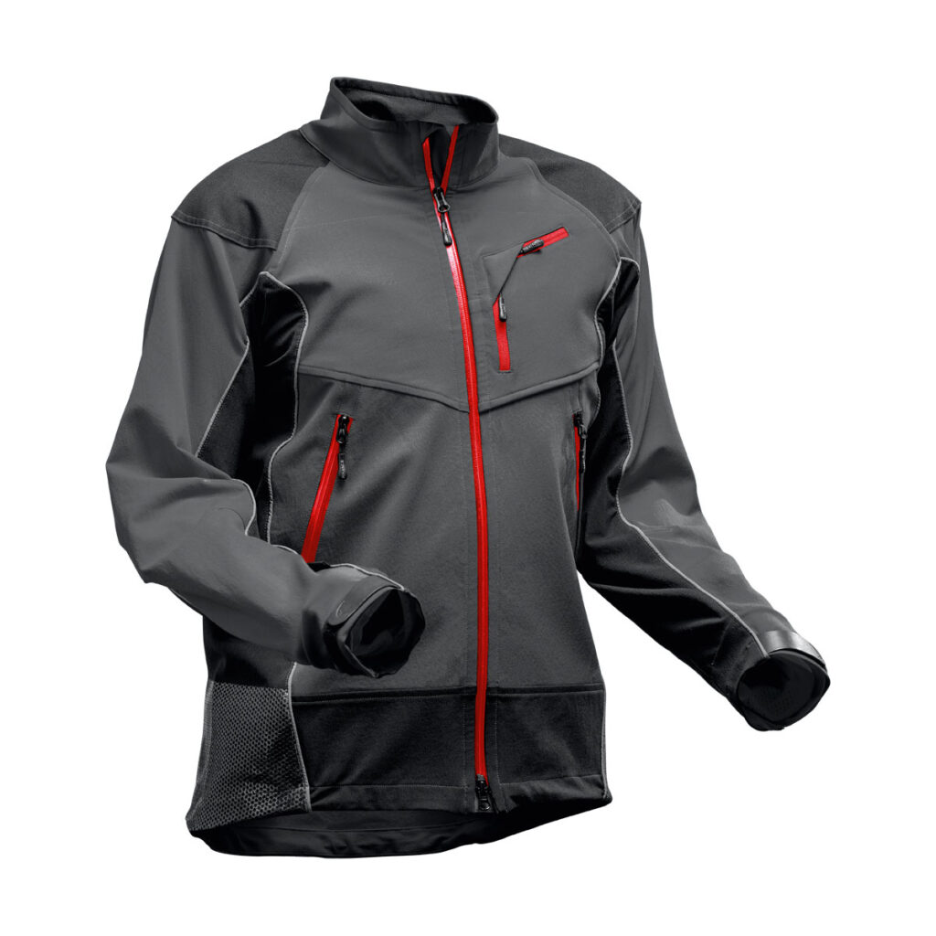 Veste PFANNER Arborist gris noir pour élagueurs