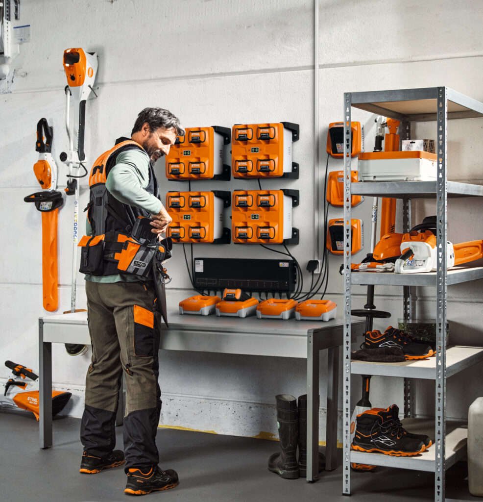 Mur de batterie STIHL