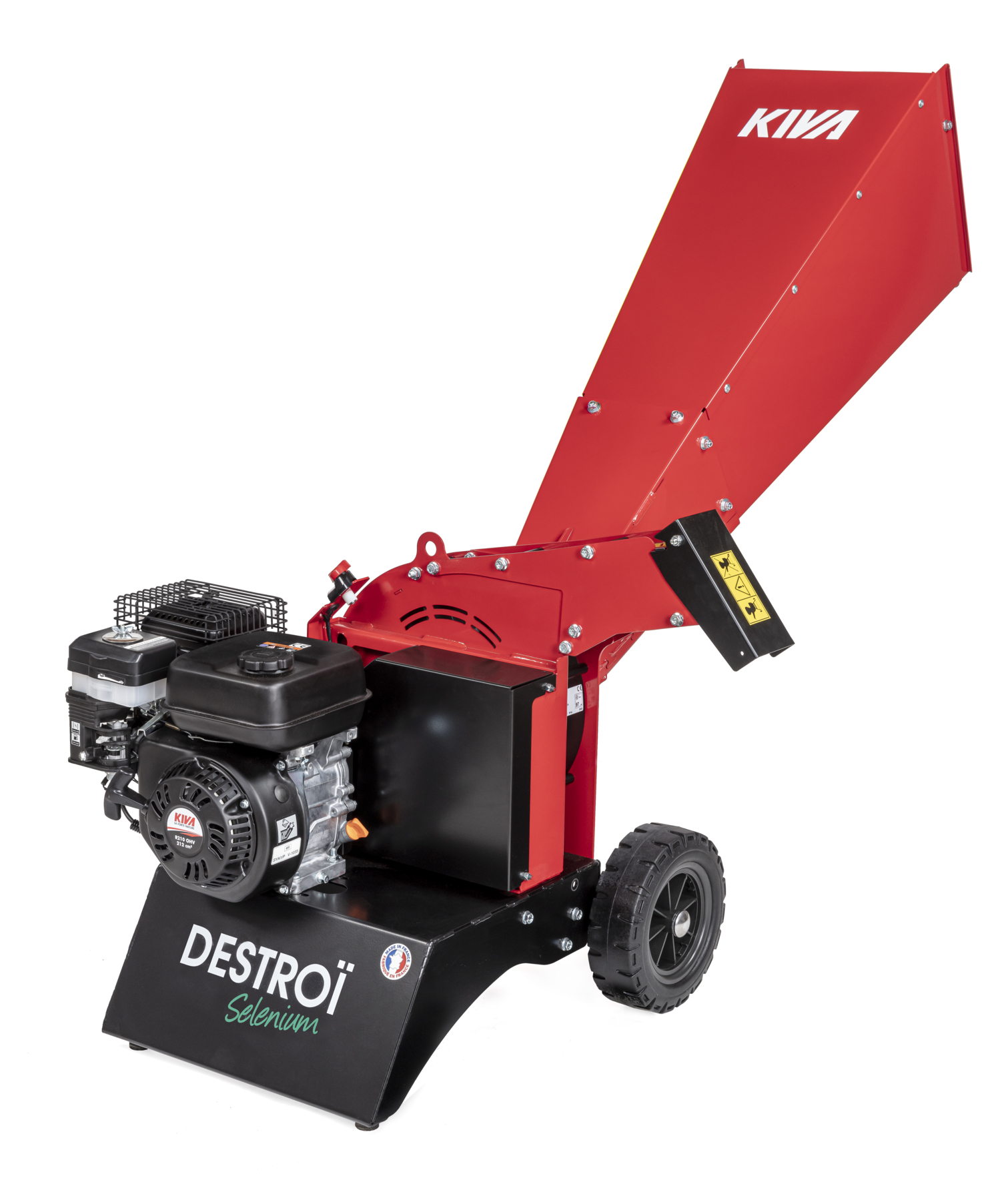 Broyeur Kiva Destroï Selenium rotor double branches 5 cm paillage