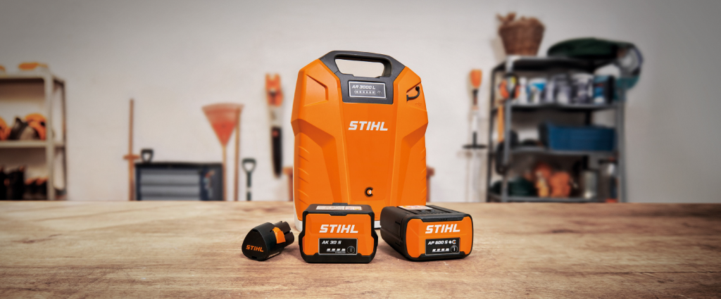 Gamme batteries STIHL système AK AP performance autonomie