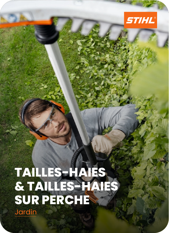 Taille-haies STIHL taille haie sur perche entretien haies