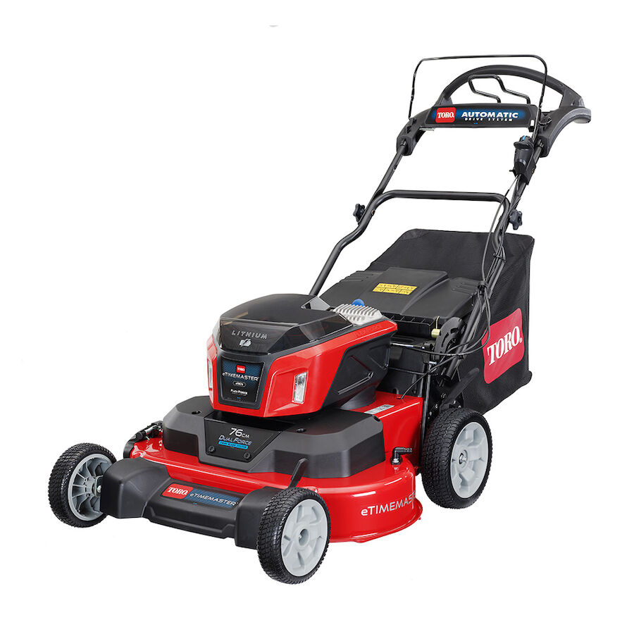 Tondeuse Toro eTimeMaster eTM76 76 cm batterie 60V