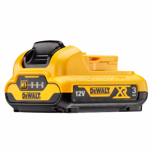Batterie DEWALT DCB124 12V XR 3Ah Li-Ion indicateur LED compatible outils XR 12V 10.8V