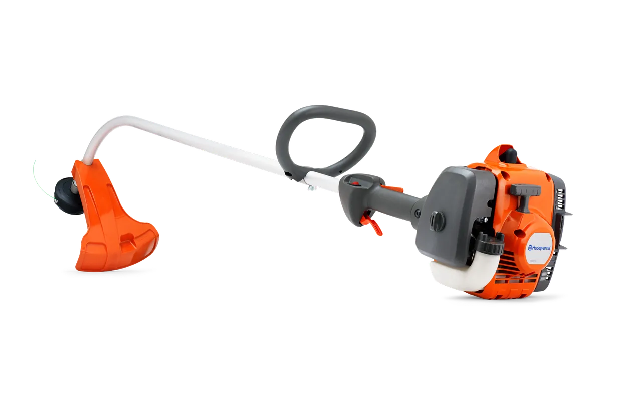 Coupe-bordures thermique HUSQVARNA 122C Smart Start Tap n Go arbre courbé moteur silencieux