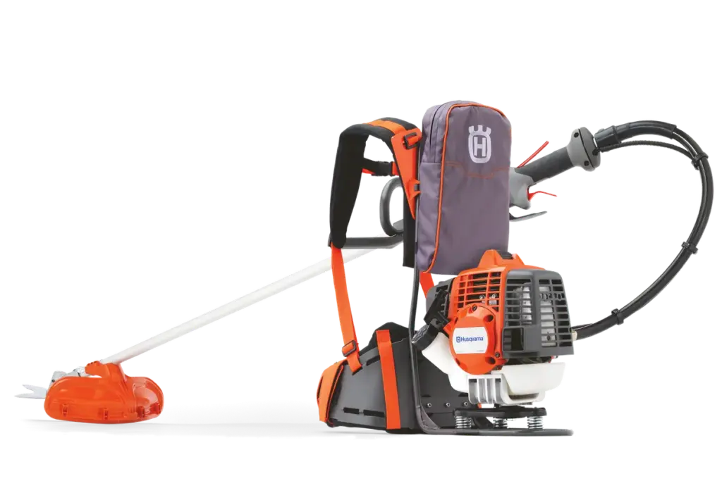 Débroussailleuse à dos thermique HUSQVARNA 553RBX moteur X-Torq 2,3 kW 46 cm harnais intégré renvoi angle renforcé