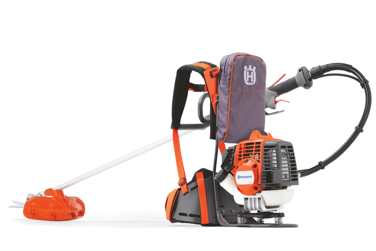 Débroussailleuse à dos thermique HUSQVARNA 553RBX moteur X-Torq 2,3 kW 46 cm harnais intégré renvoi angle renforcé