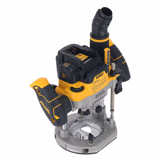 Défonceuse brushless DEWALT DCW620N 18V XR pinces 8 12 mm profondeur 70 mm anti-rotation PERFORM PROTECT