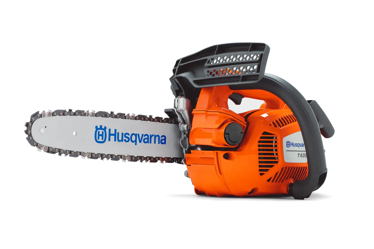 Élagueuse thermique HUSQVARNA T435 35 cc X-Torq poignée supérieure guide 30 cm élagage