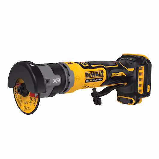 Meuleuse compacte brushless DEWALT DCG430N 18V XR disque 76 mm 650 W 1,1 kg PERFORM PROTECT e-Clutch